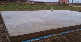 Фундамент монолитная плита под дом цена в Городце - от 4159 руб/м2