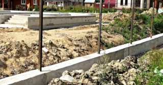 Фундамент под забор заказать в Городце - заливка фундамента для забора | от 1560 за п.м.