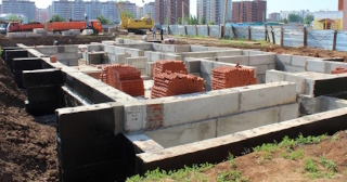 Фундаменты промышленных зданий в Городце цена от 24953 руб. - заказать строительство фундамента промздания под стальные колонны